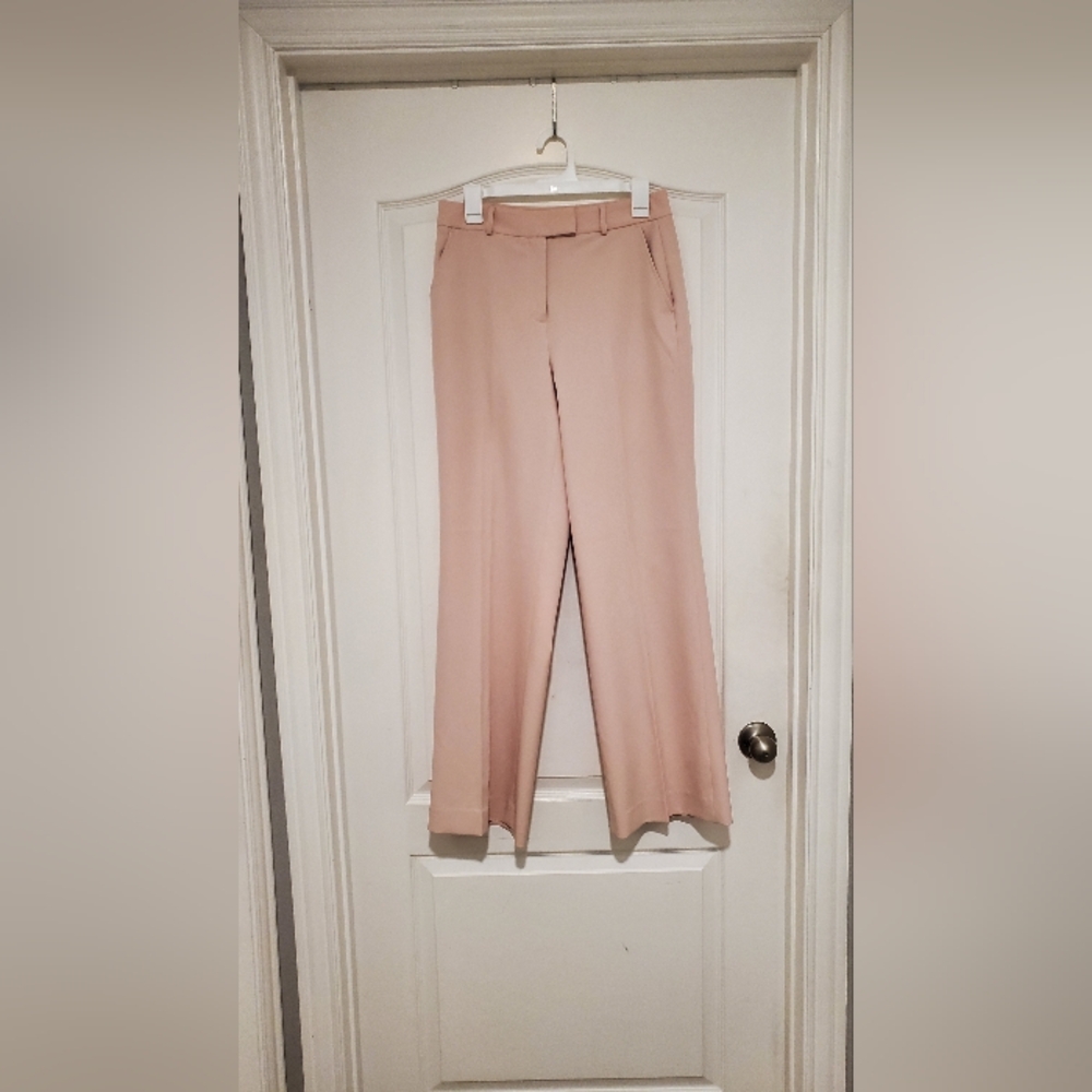 White House Black Market Blush Wide Leg Pants